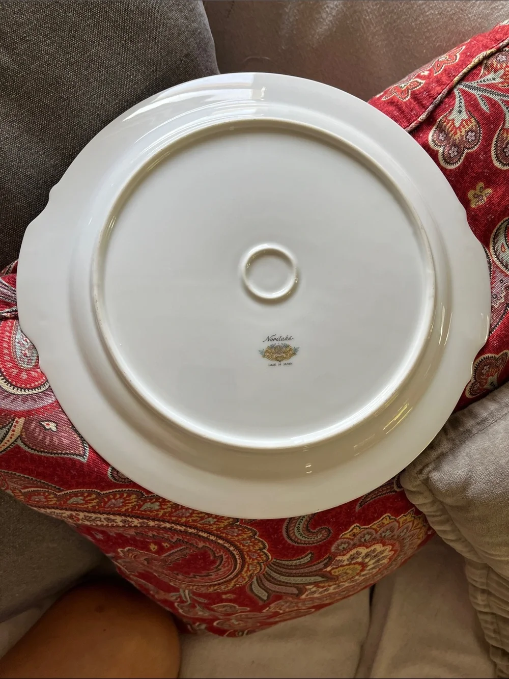 Vintage Porcelain Noritake Cake Plate Platter Excellent Condition